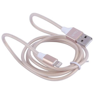 کابل لایتنینگ فست شارژ 2.1 آمپر هویت HV-CB721X طول 1 متر