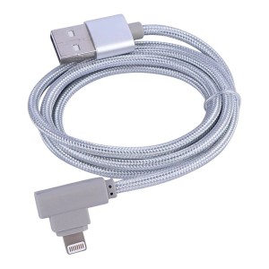 کابل لایتنینگ 2 آمپر هویت HV-CB8503 یکسر L طول 1 متر
