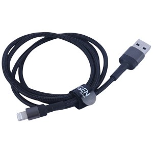 کابل لایتنینگ فست شارژ 3 آمپر اکسیژن LX-1 طول 1 متر