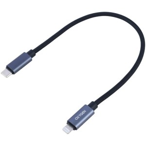 کابل کوتاه تایپ سی به لایتنینگ فست شارژ 30 وات اکسیژن LX-37 طول 30 سانتی متر