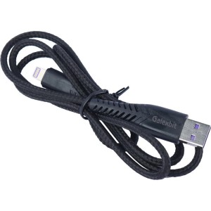 کابل لایتنینگ فست شارژ 5 آمپر گلکس بیت طول 1 متر کد 3