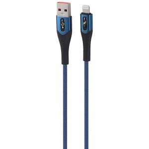 کابل لایتنینگ فست شارژ 3 آمپر اسکای دلفین S01L طول 1 متر