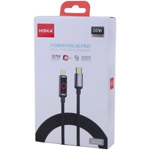 کابل تایپ سی به لایتنینگ فست شارژ 30 وات هیسکا LX-21CL طول 1 متر