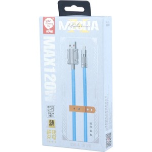 کابل لایتنینگ فست شارژ 120 وات You Shenq Ku K-36 طول 1 متر