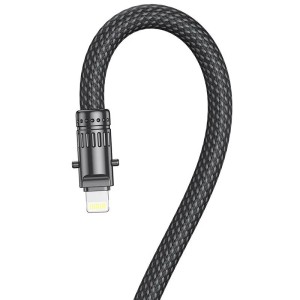 کابل کوتاه تایپ سی به لایتنینگ فست شارژ 27 وات ایکس او XO-NB-Q289A طول 30 سانتی متر