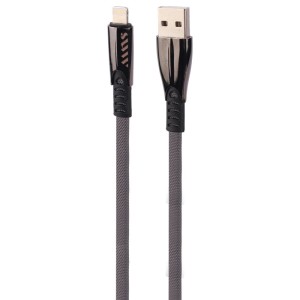 کابل لایتنینگ فست شارژ 5 آمپر ام ان اس M014i طول 1.1 متر