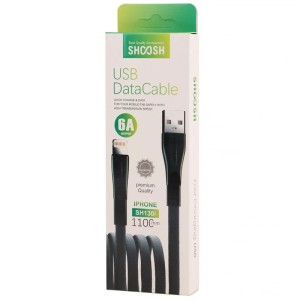 کابل لایتنینگ فست شارژ 6 آمپر شوش SH130i طول 1.1 متر
