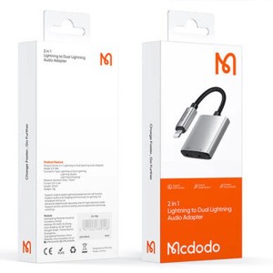 تبدیل صدا و شارژ لایتنینگ مک دودو CA-556
