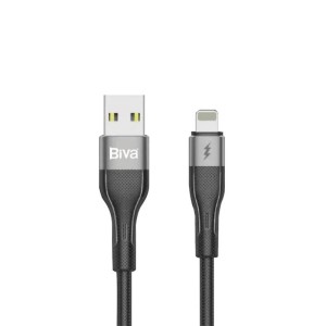کابل لایتنینگ فست شارژ 3 آمپر بیوا C-20L طول 2 متر