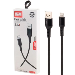 کابل لایتنینگ فست شارژ 2.4 آمپر ارلدام EC-139i طول 1 متر