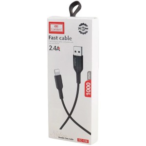 کابل لایتنینگ فست شارژ 2.4 آمپر ارلدام EC-139i طول 1 متر