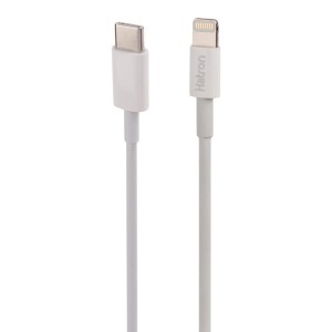 کابل تایپ سی به لایتنینگ فست شارژ 2.4 آمپر هترون HC365I طول 1 متر