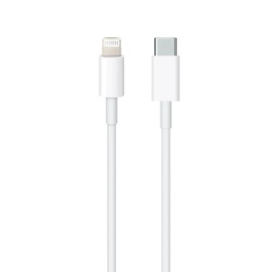 کابل تبدیل اورجینال iPhone Type-C to Lightning 1m سرجعبه