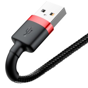 کابل لایتنینگ 2.4 آمپر باسئوس Cafule CALKLF-B طول 1 متر