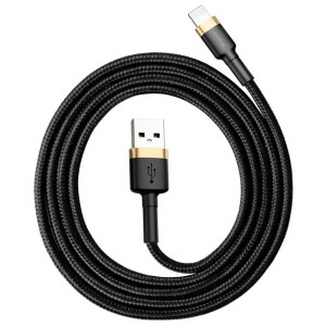 کابل لایتنینگ 2.4 آمپر باسئوس Cafule CALKLF-B طول 1 متر