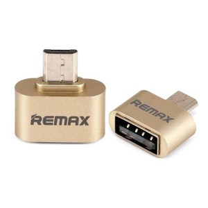 تبدیل OTG میکرو یو اس بی ریمکس Remax بسته 10 عددی فلزی
