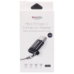 تبدیل Yesido GS04 MicroUSB To Type-C
