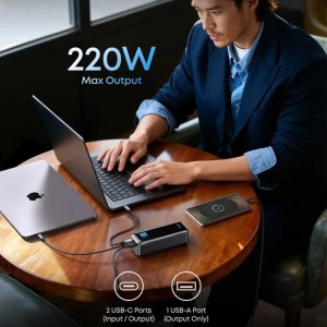 پاوربانک فست شارژ انکر A110BH11 PD 140W ظرفیت 20000 میلی آمپر ساعت
