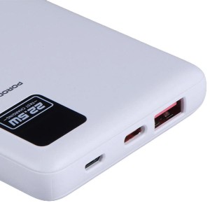 پاور بانک فست شارژ پرودو Blue PB053 22.5W ظرفیت 10000 میلی آمپر ساعت