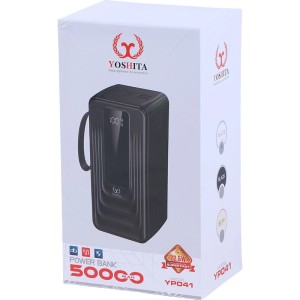 پاور بانک فست شارژ یوشیتا YP041 PD 22.5W ظرفیت 50000 میلی‌ آمپر ساعت
