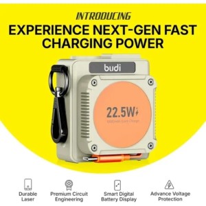 پاور بانک فست شارژ بودی PB815H QC3.0 PD 22.5W ظرفیت 10000 میلی آمپر ساعت