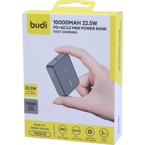 پاور بانک فست شارژ بودی PB097 PD QC3.0 22.5W ظرفیت 10000 میلی آمپر ساعت