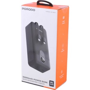 پاور بانک فست شارژ پرودو PD-PBFCH059 PD 22.5W ظرفیت 30000 میلی‌ آمپر ساعت