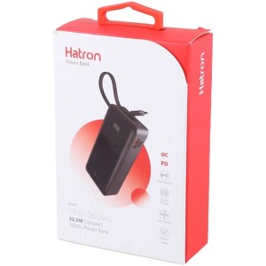 پاور بانک فست شارژ هترون HPB1066MG QC3.0 PD 22.5W ظرفیت 10000 میلی آمپر ساعت