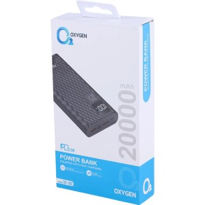 پاور بانک فست شارژ اکسیژن OX-180 PD 22.5W ظرفیت 20000 میلی آمپر ساعت