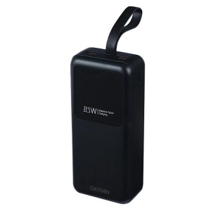 پاور بانک فست شارژ اکسیژن OX-120 PD 22.5W ظرفیت 30000 میلی آمپر ساعت