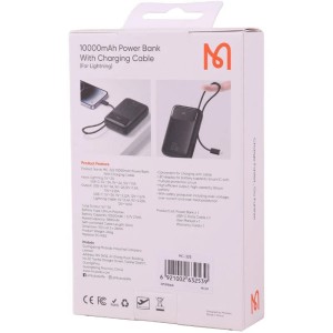 پاور بانک فست شارژ مک دودو MC-325 PD 22.5W ظرفیت 10000 میلی آمپر ساعت