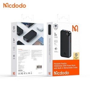پاور بانک فست شارژ مک دودو MC-387 PD 30W ظرفیت 10000 میلی آمپر ساعت