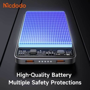 پاور بانک فست شارژ مک دودو MC-378 PD 20W ظرفیت 10000 میلی آمپر ساعت