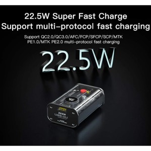 پاور بانک فست شارژ یسیدو YP35 QC3.0 PD 22.5W ظرفیت 10000 میلی آمپر ساعت