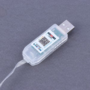 ریسه مفتولی رنگی FAIRY LIGHTS LED طول 10 متر + ریموت کنترل