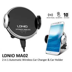 هولدر دریچه ای شارژر بی سیم LDNIO MA02