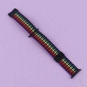 بند اپل واچ کنفی مگنتی طرح رنگی فانتزی Slicto سایز 38/40/41/42 میلی متری