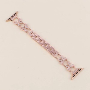 بند اپل واچ Slicto سایز 38/40/41/42 میلی متری طرح دیاموند پاپیون مینیمال