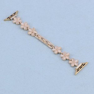 بند اپل واچ فلزی Slicto سایز 38/40/41/42 میلی متری طرح گل بابونه