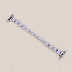 بند اپل واچ Slicto سایز 38/40/41/42 میلی متری طرح دیاموند پروانه رزینی