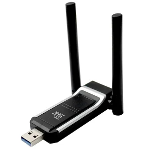 کارت شبکه بی سیم آنتن دار Knet plus KP-W1804 1800Mbps - تصویر 2