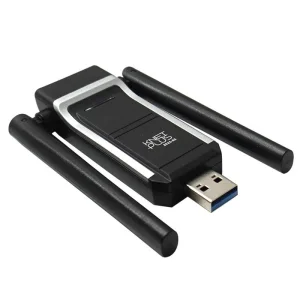 کارت شبکه بی سیم آنتن دار Knet plus KP-W1804 1800Mbps - تصویر 4