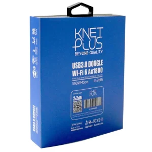 کارت شبکه بی سیم آنتن دار Knet plus KP-W1804 1800Mbps - تصویر 6
