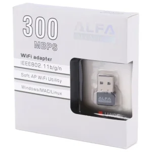 کارت شبکه بی سیم Alfa UW06 300Mbps - تصویر 2