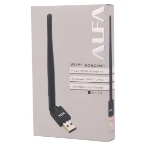 کارت شبکه بی سیم آنتن دار Alfa W116 150Mbps - تصویر 7