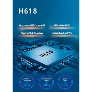 کنسول بازی و اندروید باکس گیم استیک Q9 8K 16GB Dual - تصویر 7
