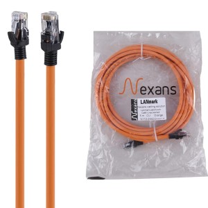 کابل شبکه Cat6 نگزنس N110-235CO تمام مسی طول 5 متر
