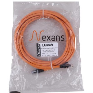 کابل شبکه Cat6 نگزنس N110-235CO تمام مسی طول 5 متر