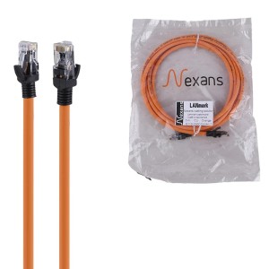 کابل شبکه Cat6 نگزنس N110-230CO تمام مسی طول 3 متر
