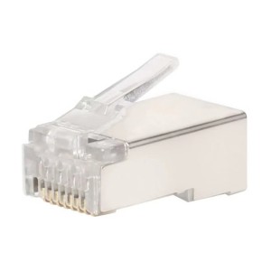 سوکت شبکه K-net K-N105 RJ45 Cat6 UTP بسته 100 عددی